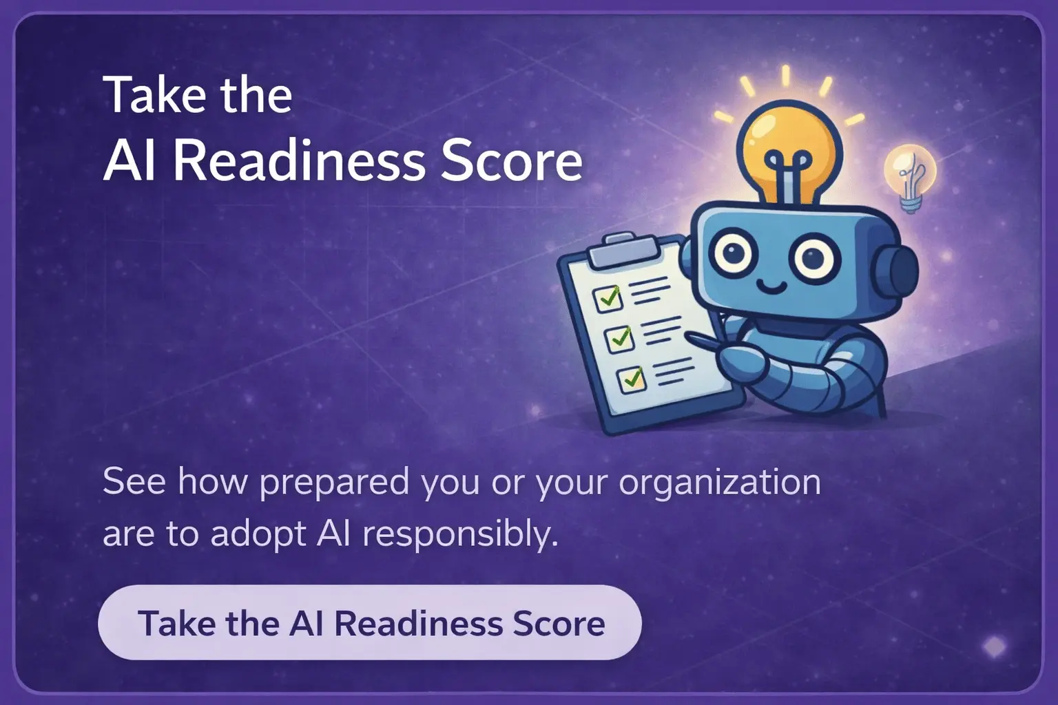 Take the AI Readiness Score