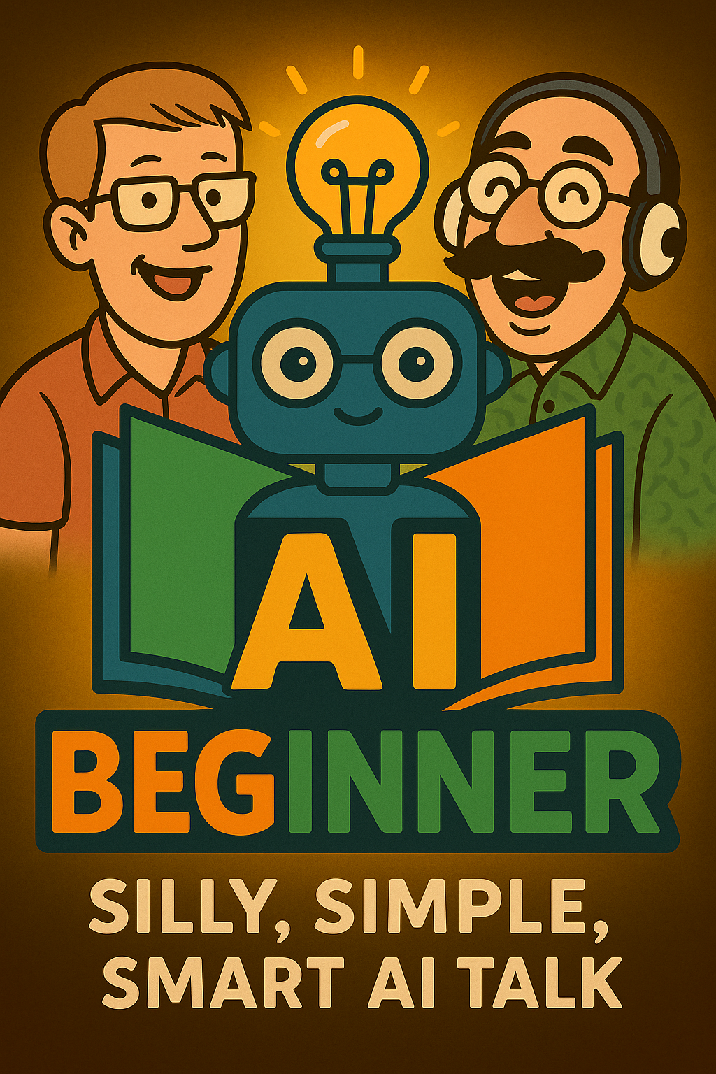 AI for Beginners Podcast official logo